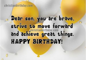 Happy Birthday Dear son Quotes 3 Nice Happy Birthday Cards with Quotes for A son