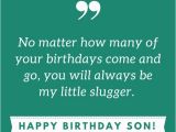 Happy Birthday Dear son Quotes 35 Unique and Amazing Ways to Say Quot Happy Birthday son Quot
