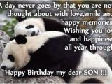 Happy Birthday Dear son Quotes Happy Birthday Wishes for son Page 2