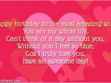 Happy Birthday Dear Wife Quotes 38 Wonderful Wife Birthday Wishes Quotes Image for All the