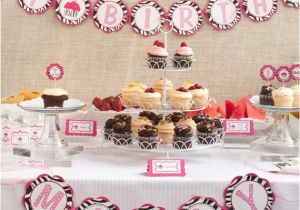 Happy Birthday Decoration Items Items Similar to Zebra Happy Birthday Banner Pink Zebra