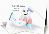 Happy Birthday Dentist Quotes Happy Birthday Dental assistant Sparklingly Fun Day Card