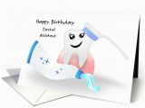 Happy Birthday Dentist Quotes Happy Birthday Dental assistant Sparklingly Fun Day Card