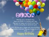 Happy Birthday Diana Quotes Birthday Congratulations for Diana