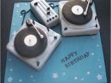 Happy Birthday Dj Card Cake Decks Electronic Dance Music Edm Pinterest
