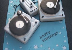 Happy Birthday Dj Card Cake Decks Electronic Dance Music Edm Pinterest