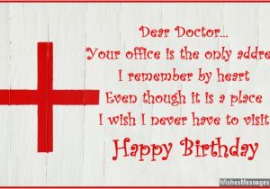 Happy Birthday Doctor Quotes Birthday Wishes for Doctors Wishesmessages Com
