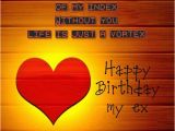 Happy Birthday Ex Wife Cards Birthday Wishes for Ex Girlfriend Cards Wishes