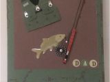 Happy Birthday Fishing Cards Dad Fishing Card Handmade Happy Birthday by