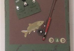 Happy Birthday Fishing Cards Dad Fishing Card Handmade Happy Birthday by