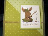 Happy Birthday Fishing Cards Happy Birthday Card with Fishing Riley Cards Stampin
