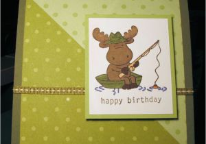 Happy Birthday Fishing Cards Happy Birthday Card with Fishing Riley Cards Stampin