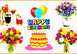 Happy Birthday Flowers and Balloons Pictures Images Of Balloons and Cakes Impremedia Net