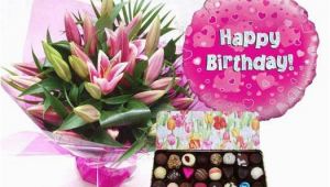 Happy Birthday Flowers and Chocolates Happy Birthday Flowers Balloons Candy Happy Birthday