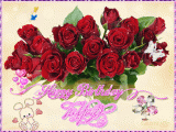 Happy Birthday Flowers Animated Happy Birthday Animated Gif Cards Birthday Cards