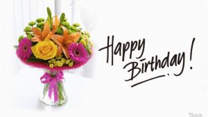 Happy Birthday Flowers Buke Happy Birthday with Gift Of Buke Hd Wallpaper