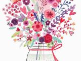 Happy Birthday Flowers Clipart Bouquet Clipart Happy Birthday Pencil and In Color
