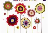 Happy Birthday Flowers Clipart Happy Birthday Flower Clipart Clipart Suggest