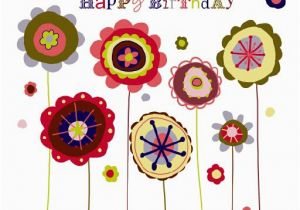 Happy Birthday Flowers Clipart Happy Birthday Flower Clipart Clipart Suggest