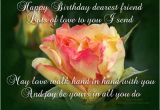 Happy Birthday Flowers for A Friend Happy Birthday Dearest Friend Free Flowers Ecards