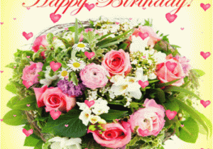 Happy Birthday Flowers for Girlfriend Birthday Flowers with Hearts Free Flowers Ecards