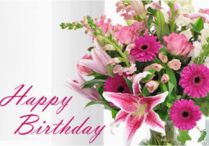 Happy Birthday Flowers for Her 20 Beautiful Happy Birthday Flowers Images