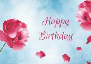 Happy Birthday Flowers for Her Floral Wishes Ecards Free Birthday Images with Flowers