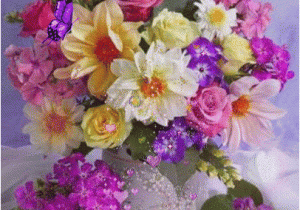Happy Birthday Flowers for Her Happy Birthday Flowers Gif Pictures Photos and Images