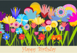 Happy Birthday Flowers Graphics Cards Meinlilapark