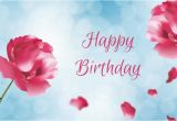 Happy Birthday Flowers Graphics Floral Wishes Ecards Free Birthday Images with Flowers