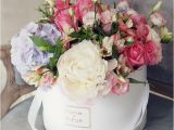 Happy Birthday Flowers In Box 60 Best Images About Hat Box Flowers On Pinterest