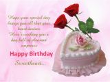 Happy Birthday Flowers Romantic Romantic Happy Birthday Greetings with Flower