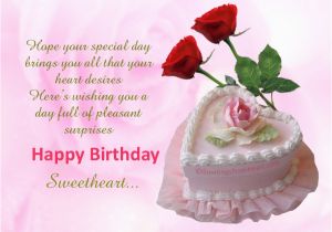 Happy Birthday Flowers Romantic Romantic Happy Birthday Greetings with Flower