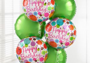 Happy Birthday Flowers with Balloons the Flower Garden Happy Birthday Balloon Bouquet the