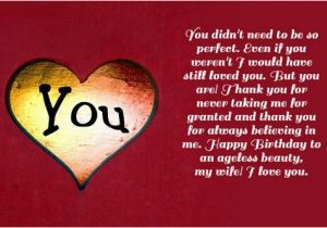 Happy Birthday for My Wife Quotes 38 Wonderful Wife Birthday Wishes Quotes Image for All the