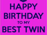 Happy Birthday for Twins Quotes Happy Birthday Twins Quotes Quotesgram