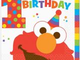 Happy Birthday From Elmo Singing Card Elmo 1st Birthday Table Cover