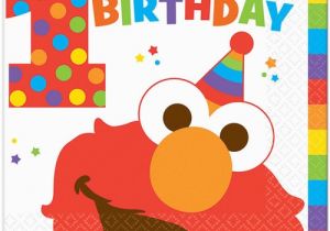 Happy Birthday From Elmo Singing Card Elmo 1st Birthday Table Cover