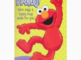 Happy Birthday From Elmo Singing Card Elmo Birthday sound Card Birthday Cards