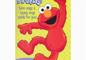 Happy Birthday From Elmo Singing Card Elmo Birthday sound Card Birthday Cards