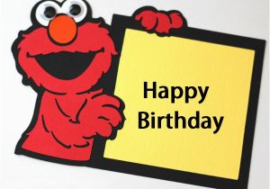 Happy Birthday From Elmo Singing Card Happy Birthday Wishes with Elmo