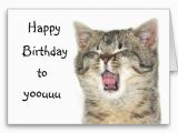 Happy Birthday From the Cat Card 17 Best Images About Cat Birthday Cards On Pinterest