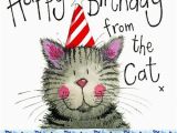 Happy Birthday From the Cat Card Happy Birthday From the Cat Birthday Card Cat themed
