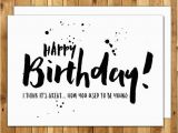 Happy Birthday Funny Video Card Funny Birthday Card Birthday Card for Him Birthday Card