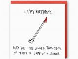 Happy Birthday Gamer Quotes original Game Of Thrones Birthday Card by Mudmagpie On