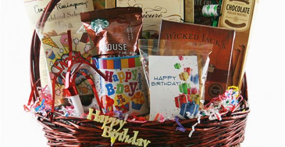 Happy Birthday Gift Baskets for Her Birthday Gift Baskets Happy Birthday Birthday Gift Basket