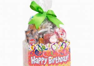 Happy Birthday Gift Baskets for Her Sweet Box Happy Birthday Gift Basket Sweet Pete 39 S Candy Shop