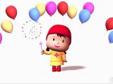 Happy Birthday Girl Animation Happy Birthday Animation Birthday Wishing Video