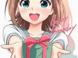 Happy Birthday Girl Animation Happy Birthday Anime Bday Pinterest Eyes