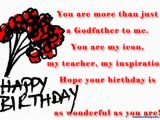 Happy Birthday Godfather Quotes Godfather Birthday Quotes Quotesgram